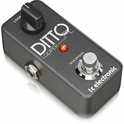 Ditto looper guitar pedal with knob and footswitch