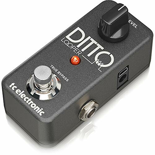 TC Electronic Ditto Looper pedal with control knob and button